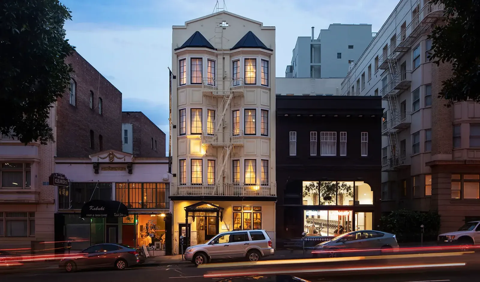 The Golden Gate Hotel on Bush Street, San Francisco