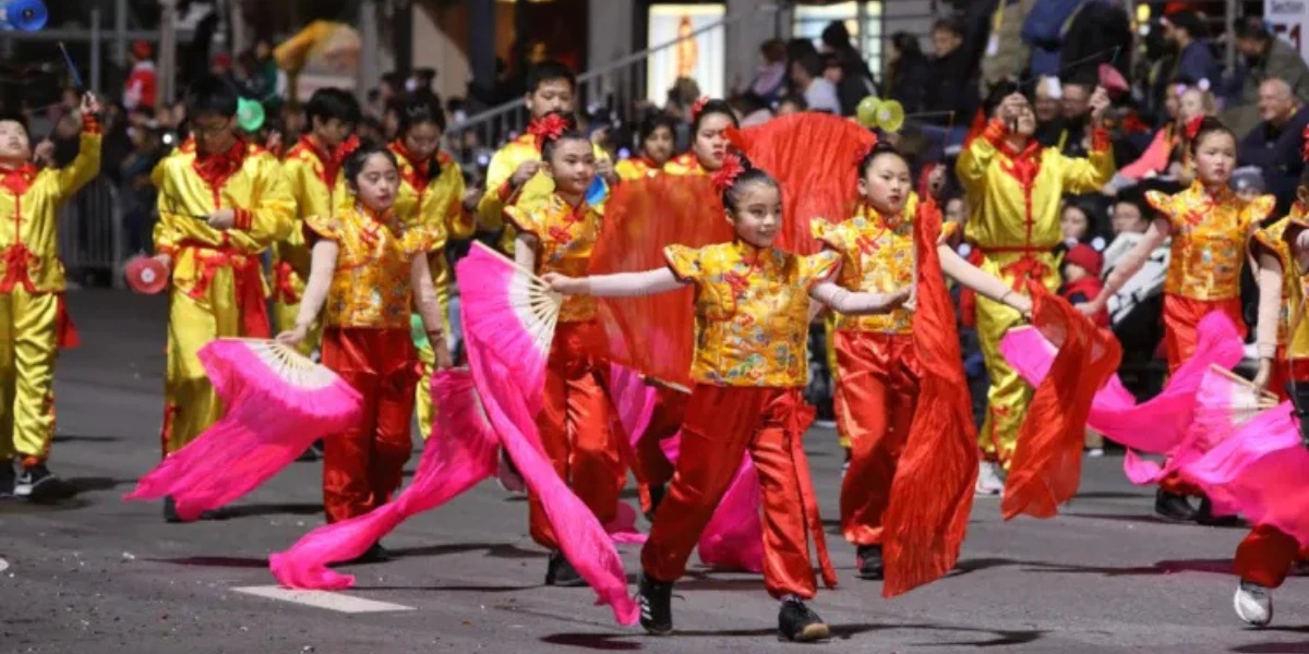 Chinese New Year Parade in San Francisco, CA