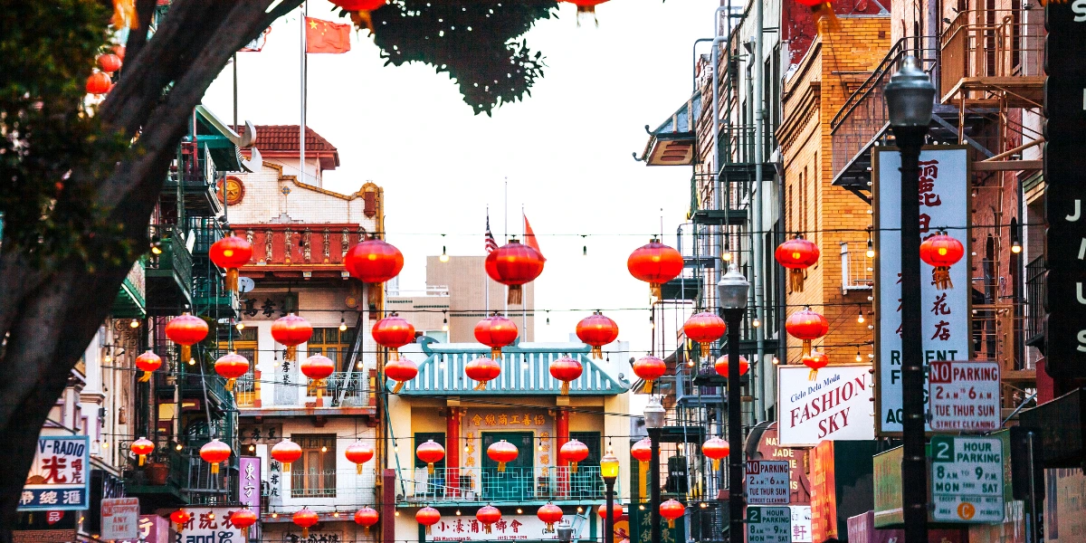 Chinatown in San Francisco, CA