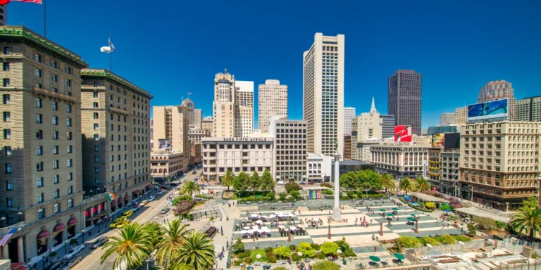 Union Square in San Francisco, CA