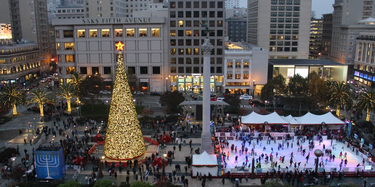 Christmas in San Francisco, CA